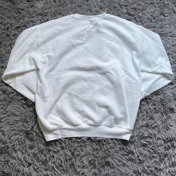 White and Red Men's Sweater - Picture 3 of 3